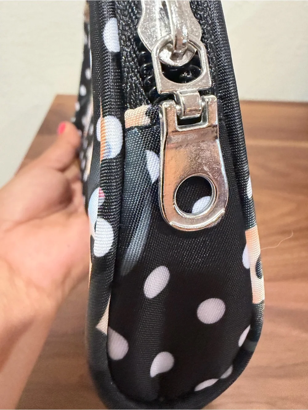 Disney Tsum Tsum Cosmetic Bag London Soho New York Pixar ROUND CLUTCH